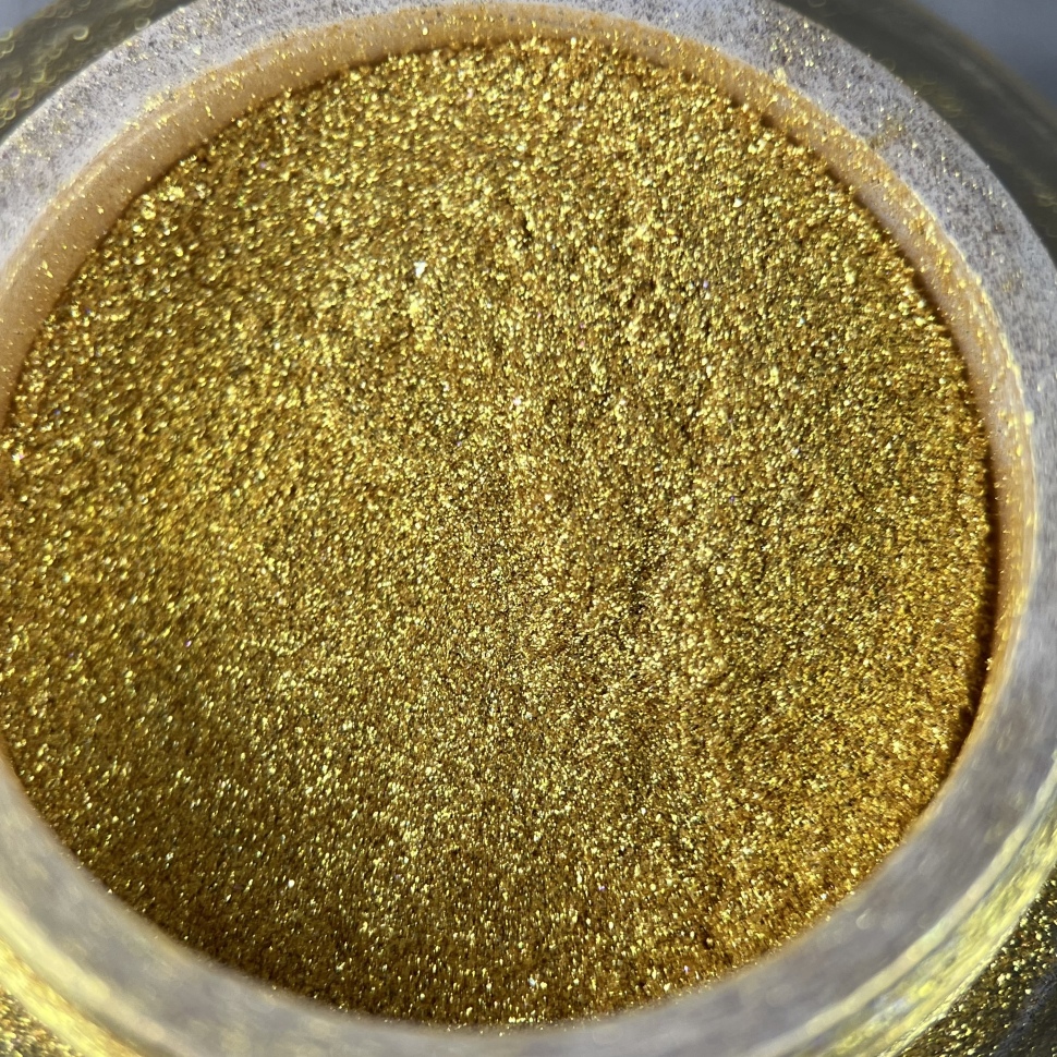 Chrome powder pigment (mother-of-pearl effect) "gold"