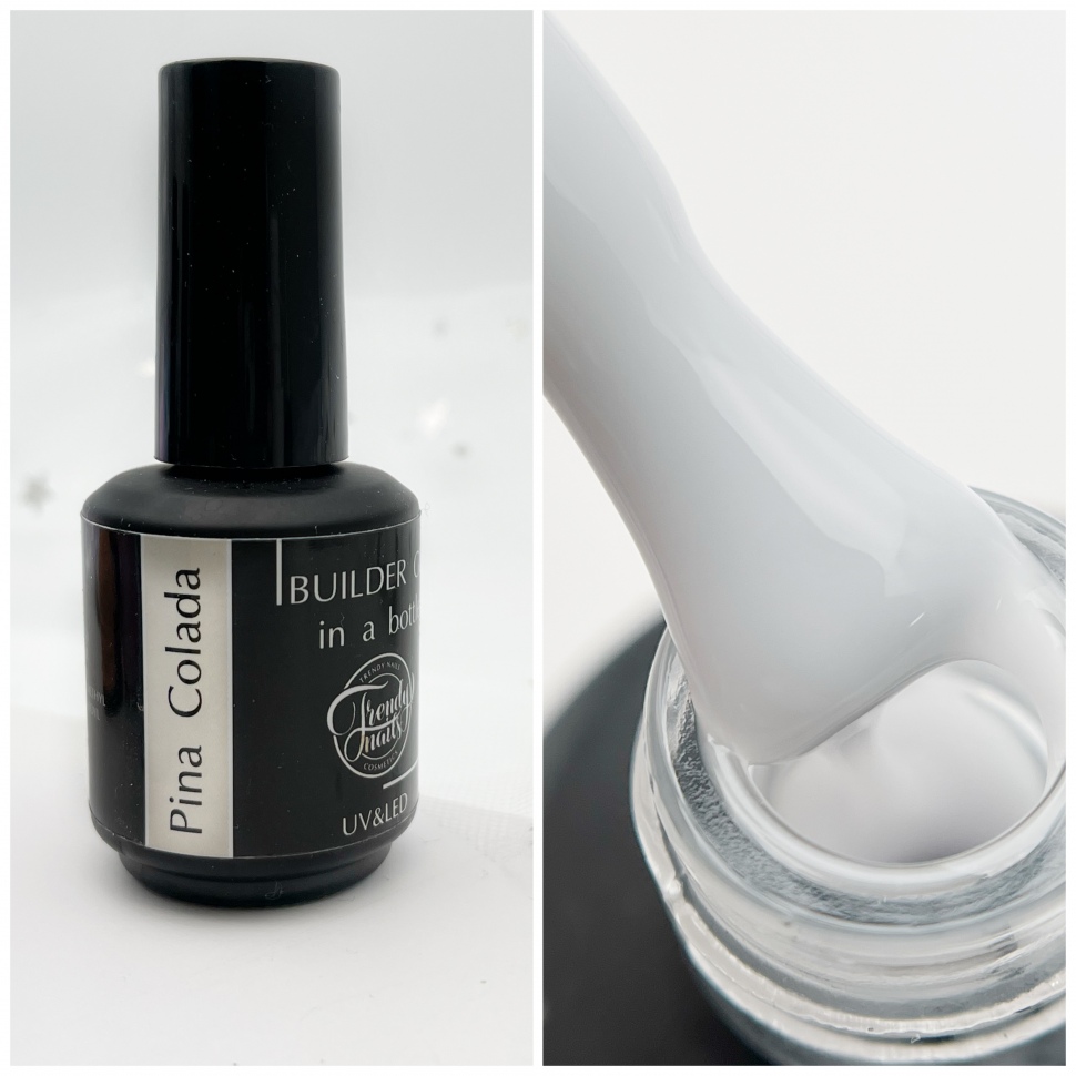 Builder gel in the bottle Pina Colada from Trendy Nails 15ml/ 30 ml (self-smoothing)