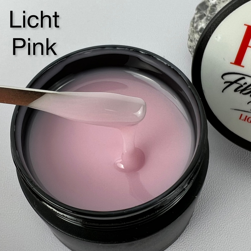Гель с стекловолокном и кальцием для моделирования от Trendnails 5-50ml Light Pink