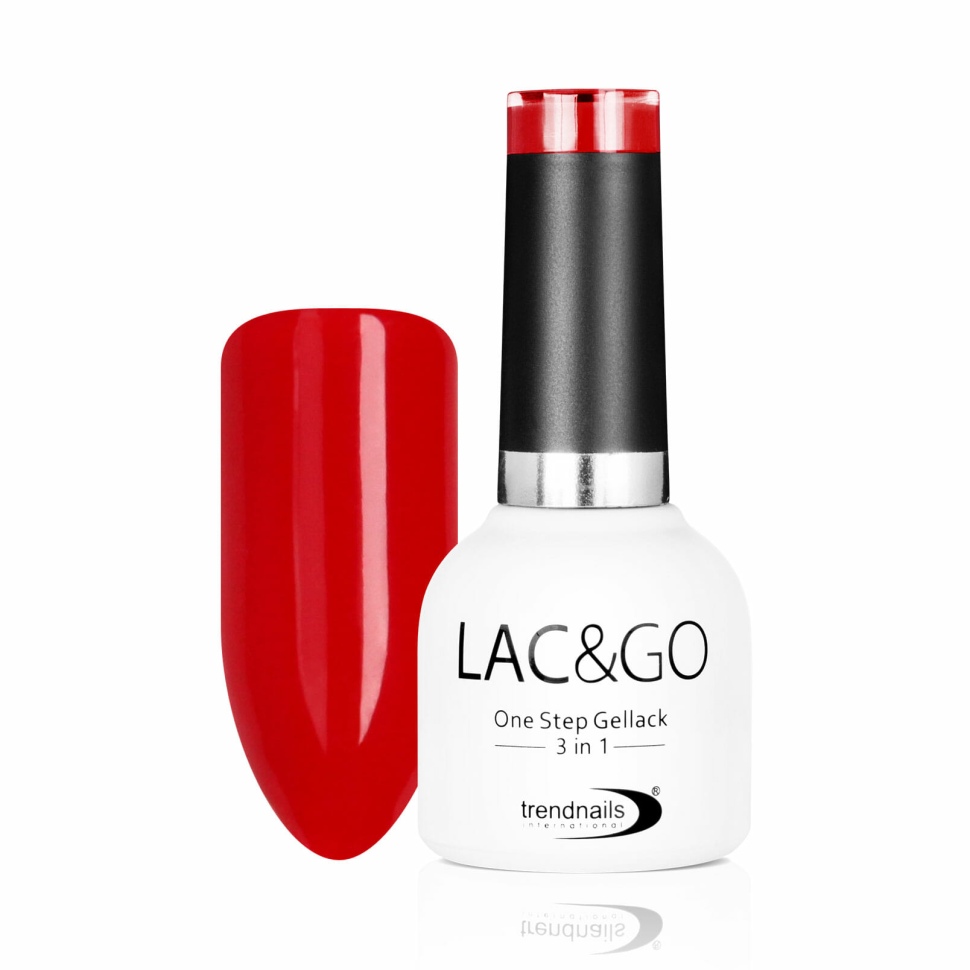 Lac & Go 3in1 Only Red UV-Polish 10ml  No. 09
