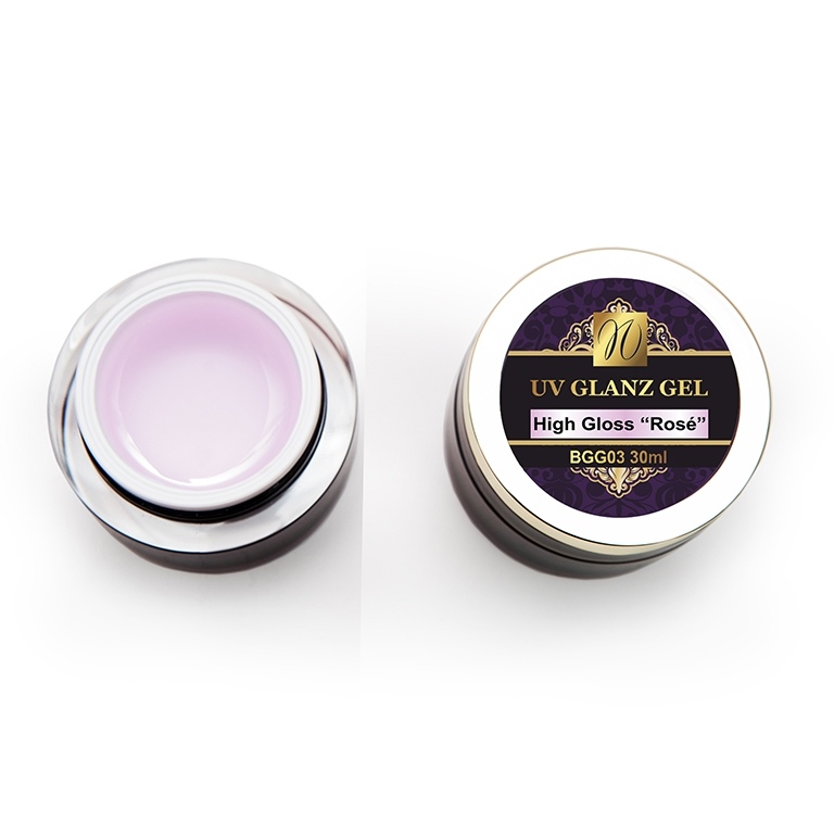 UV //LED Gloss Gel High Gloss "Rosé" 30 ml