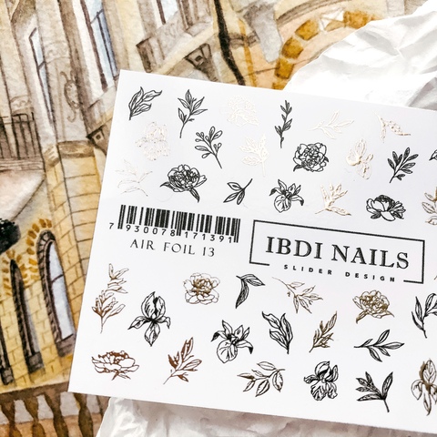 Sticker Air Foil 13 von IBDI Nails