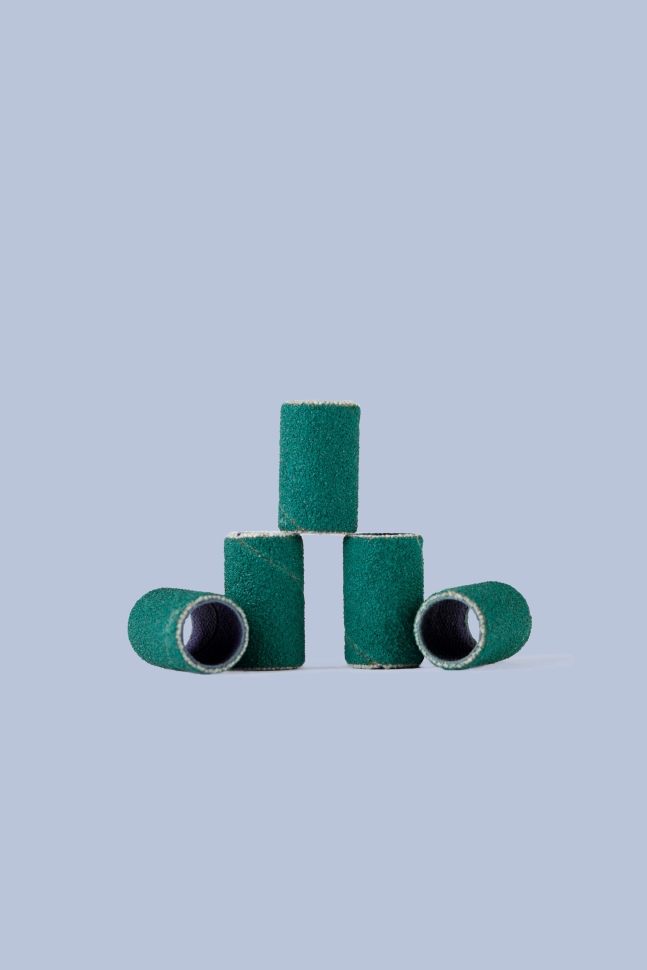 Schleifband grün Körnung 80/100/120/150/180  (100 Stk.) Schleifkappen Durchmesser 6mm