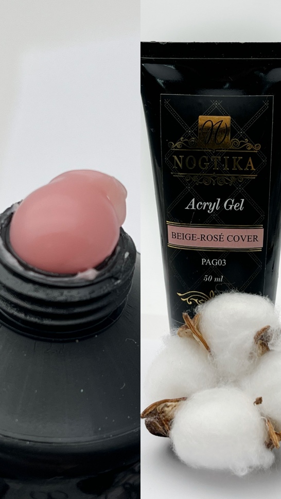 Poly acrylic gel "Beige-Rosé Cover" 50ml