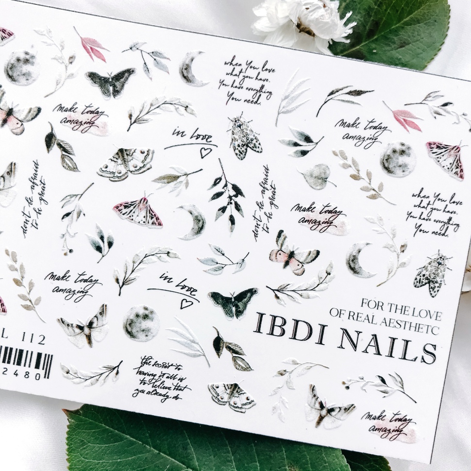 Sticker COLORFUL No.112 from IBDI Nails