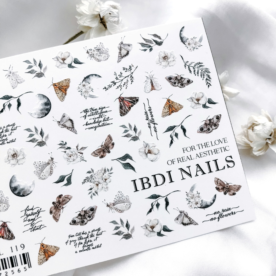 Наклейка COLORFUL №119 от IBDI Nails