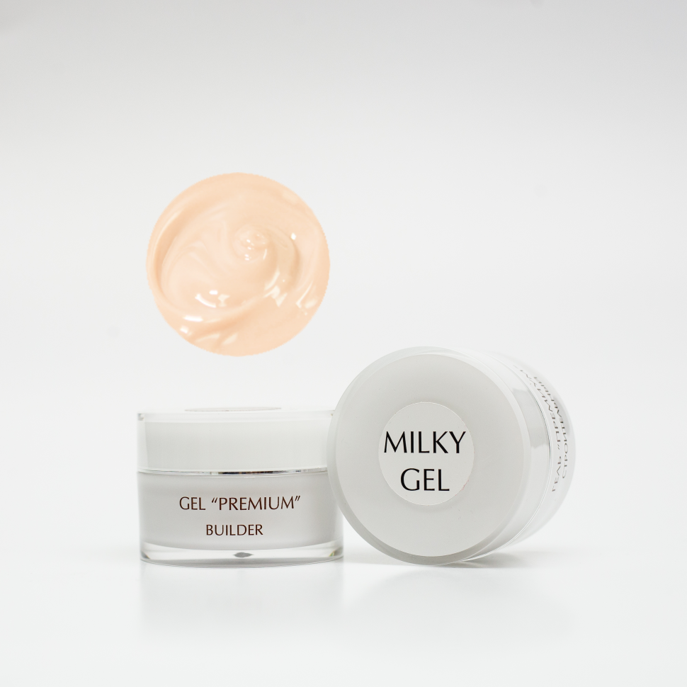 UV make-up gel builder "Milky Gel" (30ml) from Trendy Nails