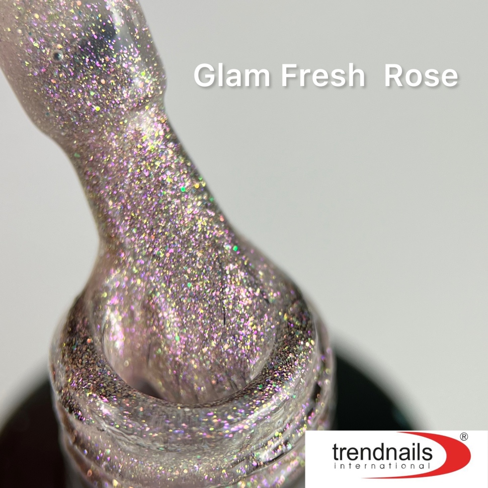 Rubber Gel Glam Line  для моделирования от Trendnails 5-30ml Fresh Rose