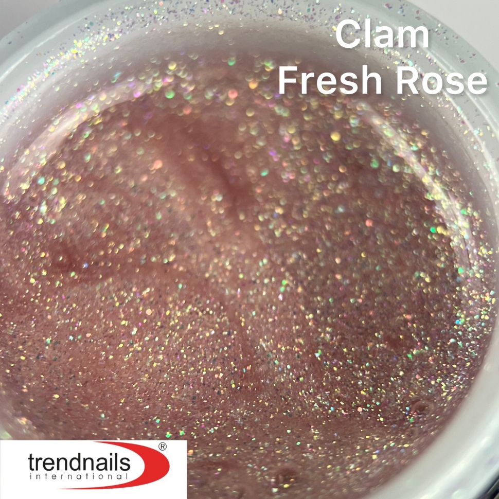 Rubber Gel Glam Line Fresh Rose  5-30ml von Trendnails