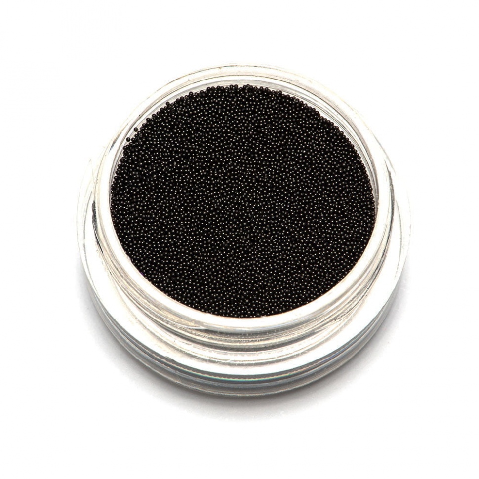 Caviar Beads black size 0.2 mm