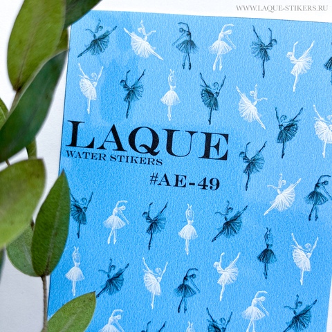 Sticker design AE49 by LAQUE (water soluble stickers)