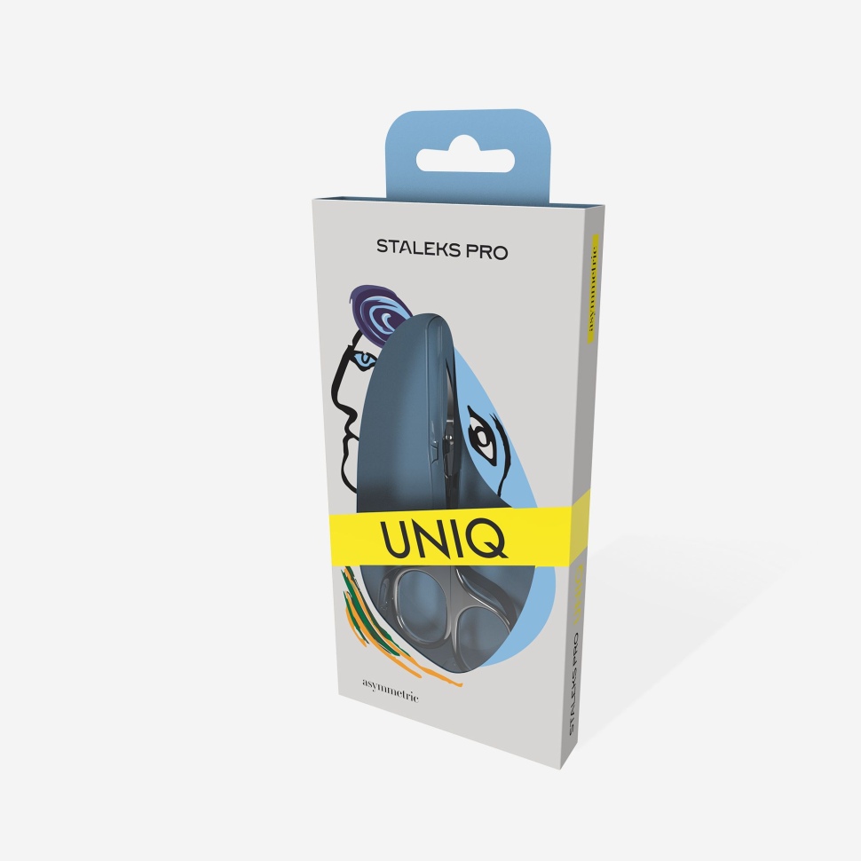 Ножницы профессиональные для кутикулы «Asymmetric» UNIQ 30 TYPE 4