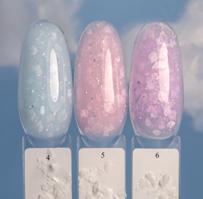Nail art gel SOFTY 5ml from NOGTIKA in 6 colors