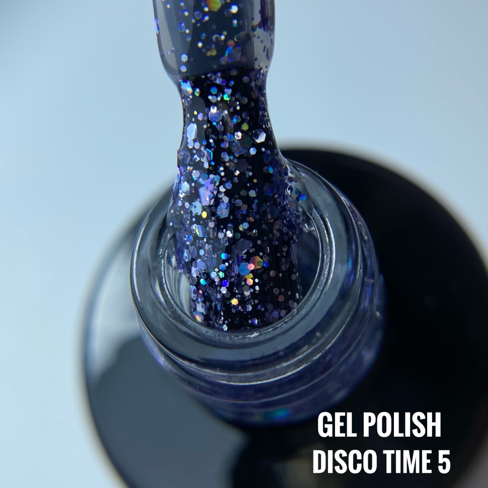 Gel-Polish Collection Disco Time in 6 shades Nogtika (8 ml) 
