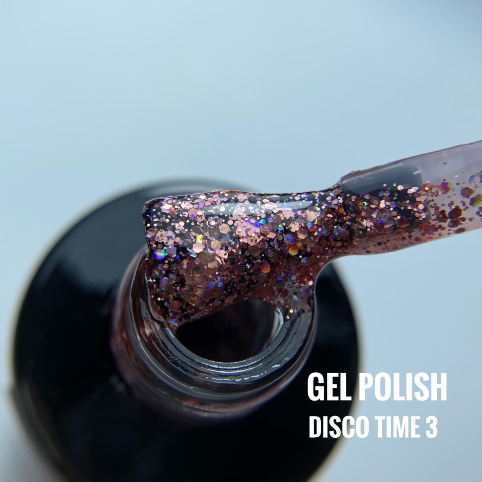 Gel-Polish Collection Disco Time in 6 shades Nogtika (8 ml) 