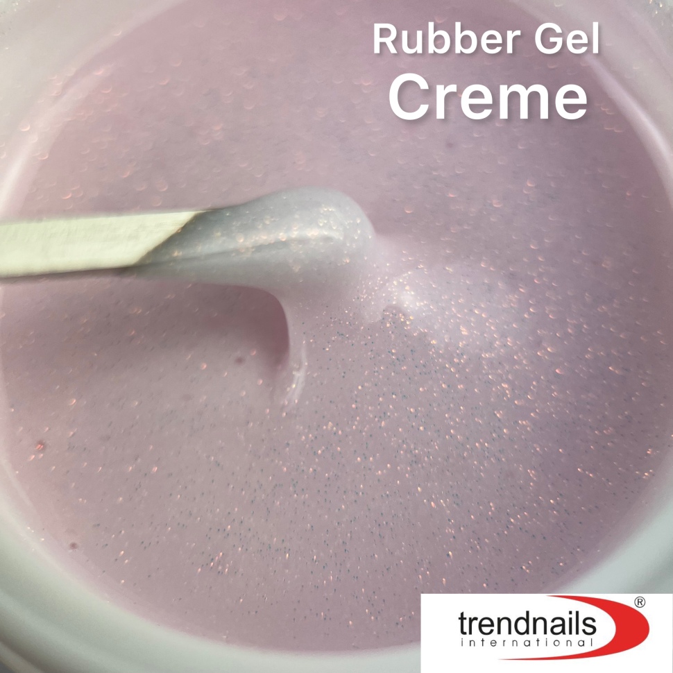 Rubber Gel – Glitter Creme 15ml von Trendnails