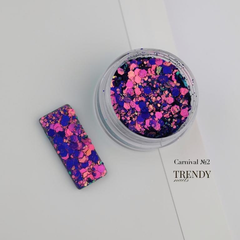 Glitter Carnival №2 from  Trendy Nails