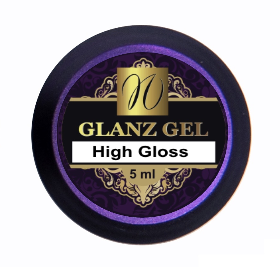 UV /LED gloss gel High Gloss "Clear" 5 ml trial size