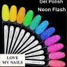 Колекция неоновых светоотражающий гель-лаков от Love My Nails (5мл) 