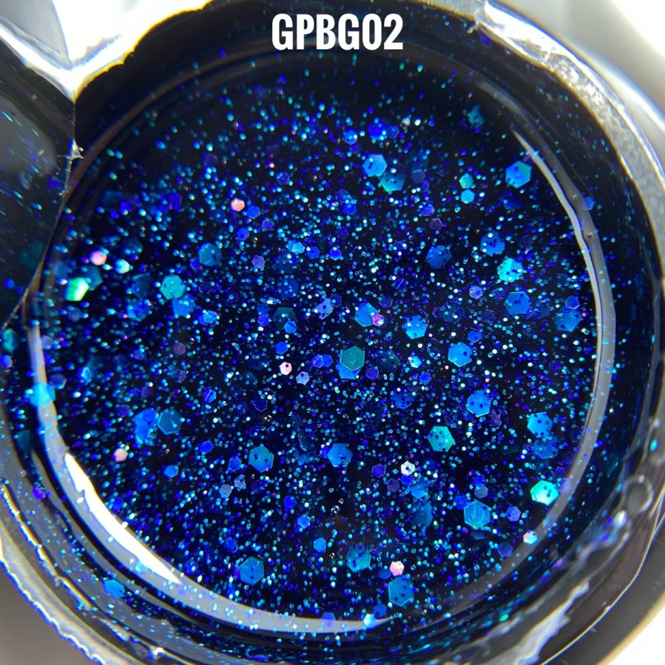 Nail art gel Blue Glow 5ml from NOGTIKA in 3 colors