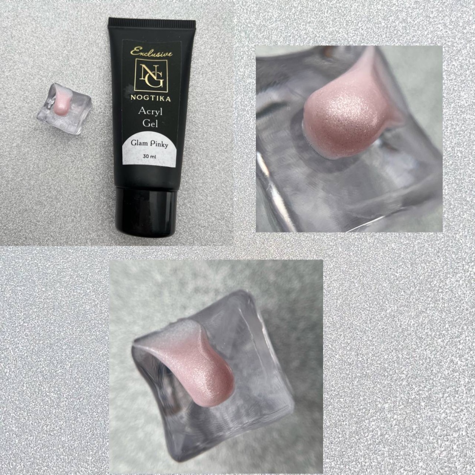 Poly acrylic gel "Exclusive" Nogtika 15ml SWEET PINKY