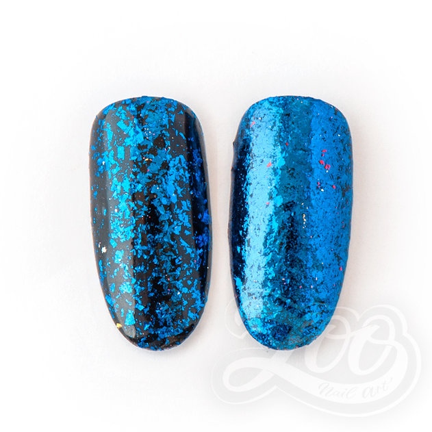 Pigment flakes with a metallic effect from ZOO Nail