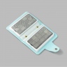 Stamping bag (case) for 20 plates, light blue from Swanky