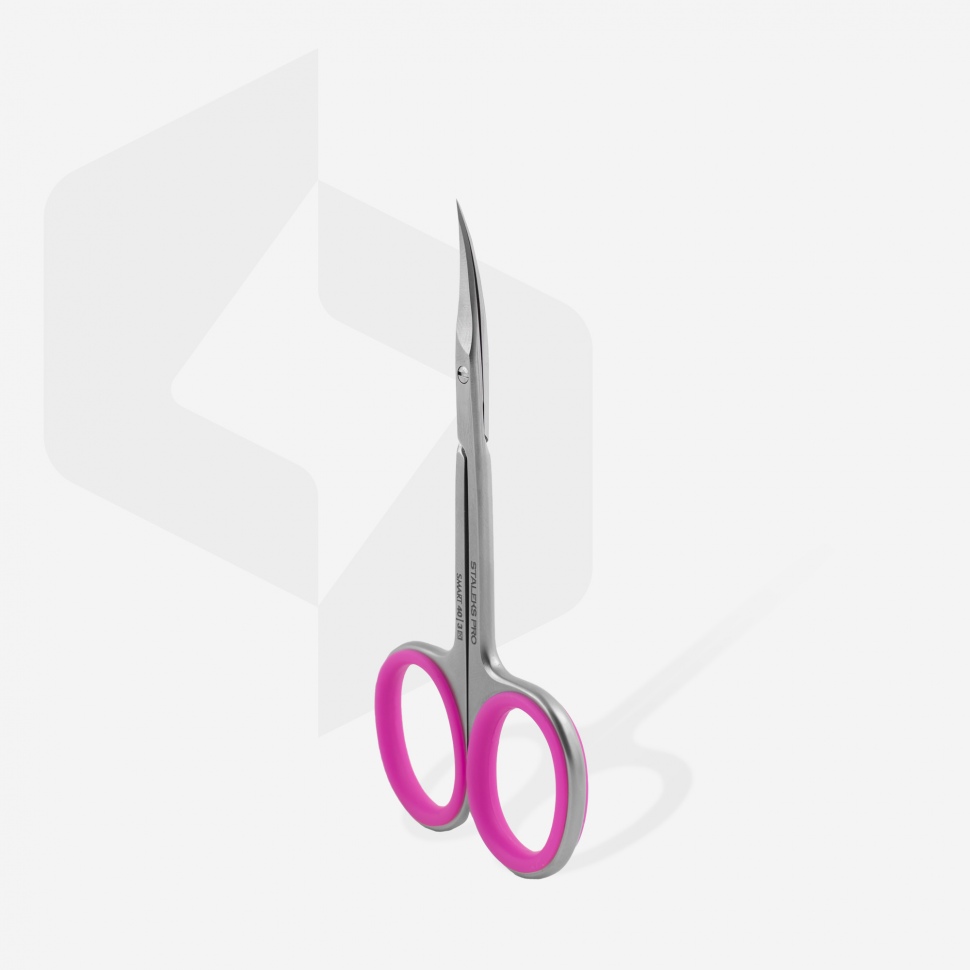 Professional cuticle scissors SS-40/3 STALEKS SMART 