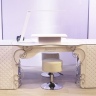Nail table "EXCLUSIVE" incl. Fine dust extraction A-400 Roman table with 2 cupboards with 4 drawers