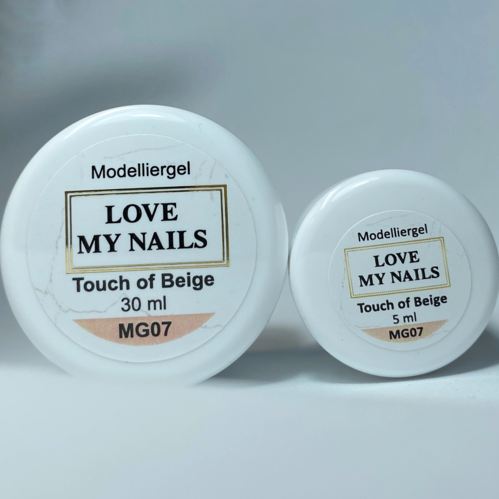 Modeling gel "Touch of Beige" 5ml - 30ml  from Love My Nails