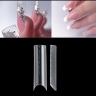 Liquid nail tips with ideal C-curve clear 120pcs