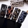 Transfer foil "Leopard" in different colors from ZOO Nail