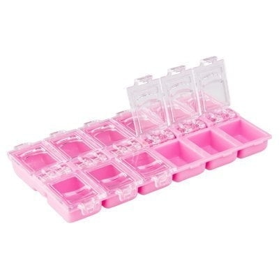 Box for nail art (pink)