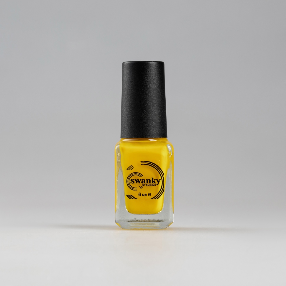 Stamping nail polish   Nr.S50 yellow from Swanky 6ml