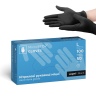 Нитриловые перчатки чёрные MicroSTOP (без пудры) 4 разных размера