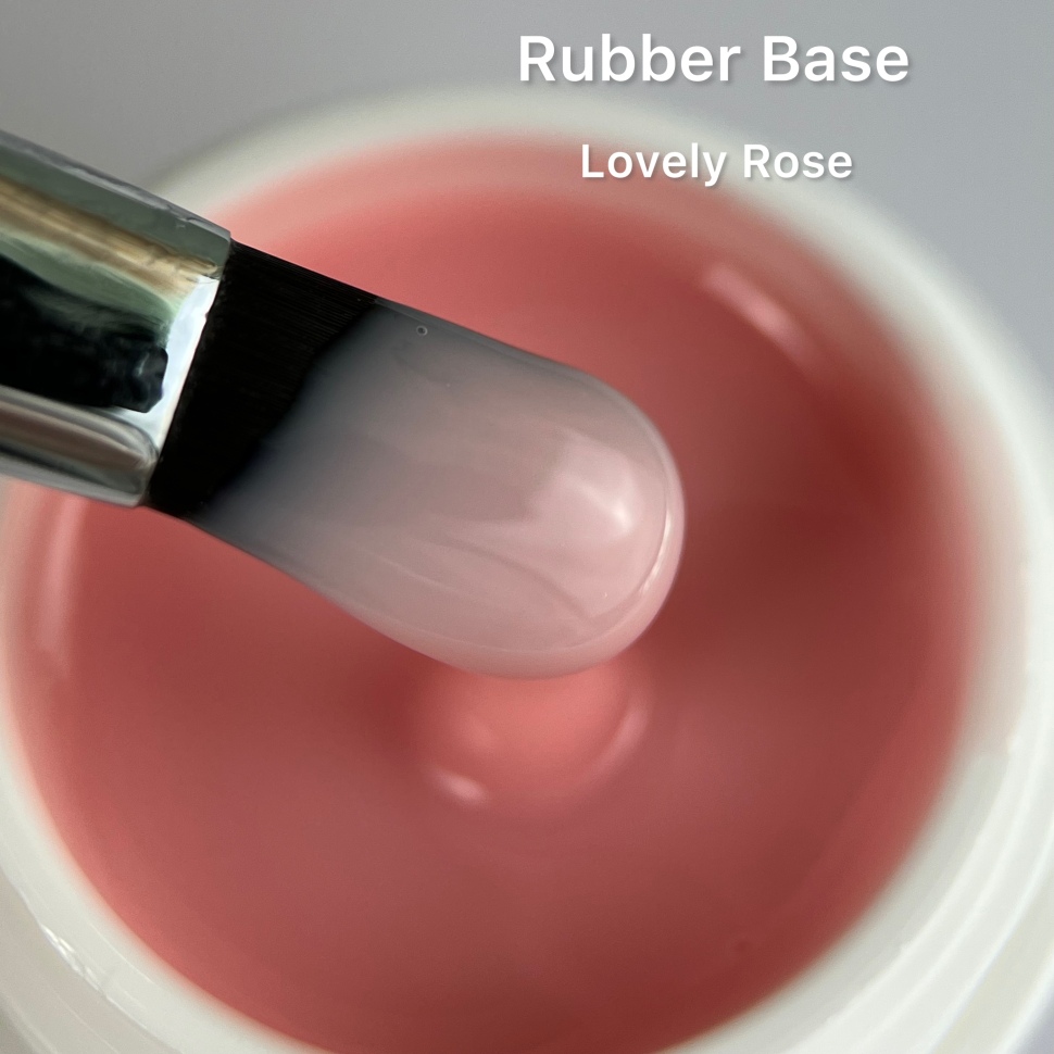 Rubber Gummy Base Lovely Rose 5-30ml