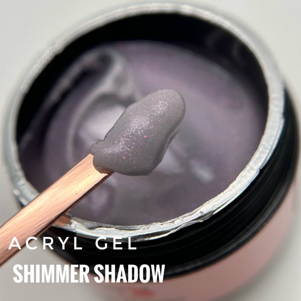 Soak-Off Acrylgel 15ml Tiegel – "Shimmer Shadow" von Trendnails 